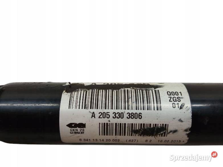 PÓŁOŚ PRAWY PRZÓD 4MATIC 22 CDI A2053303806 sprzedam