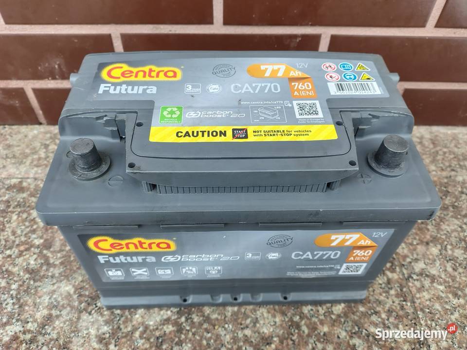 Akumulator Centra Futura 77Ah 760A Stan osobowe pomorskie