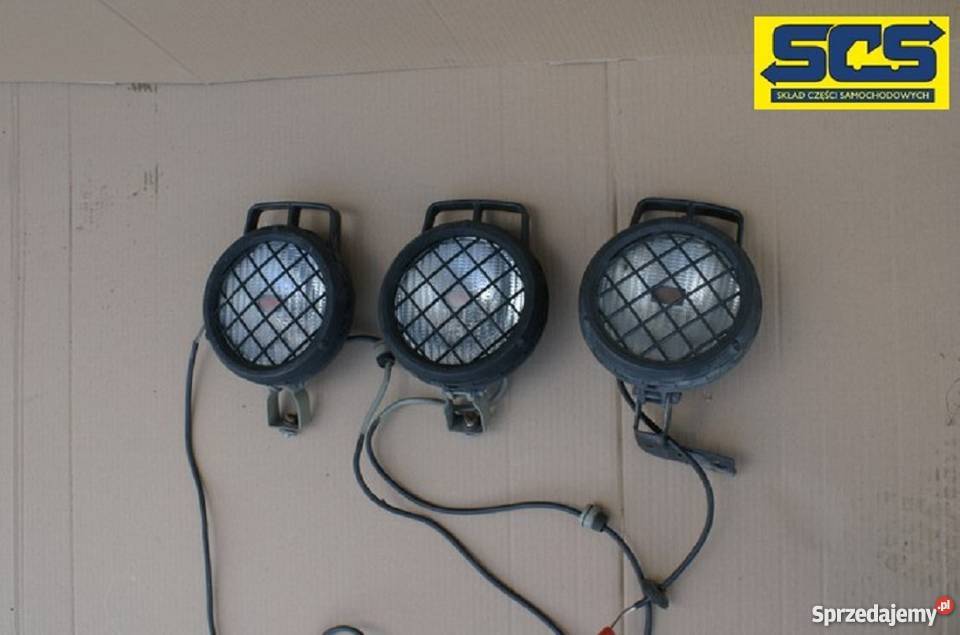 HALOGEN LAMPA REFLEKTOR ROBOCZY SZPERACZ SCANIA Bieleń