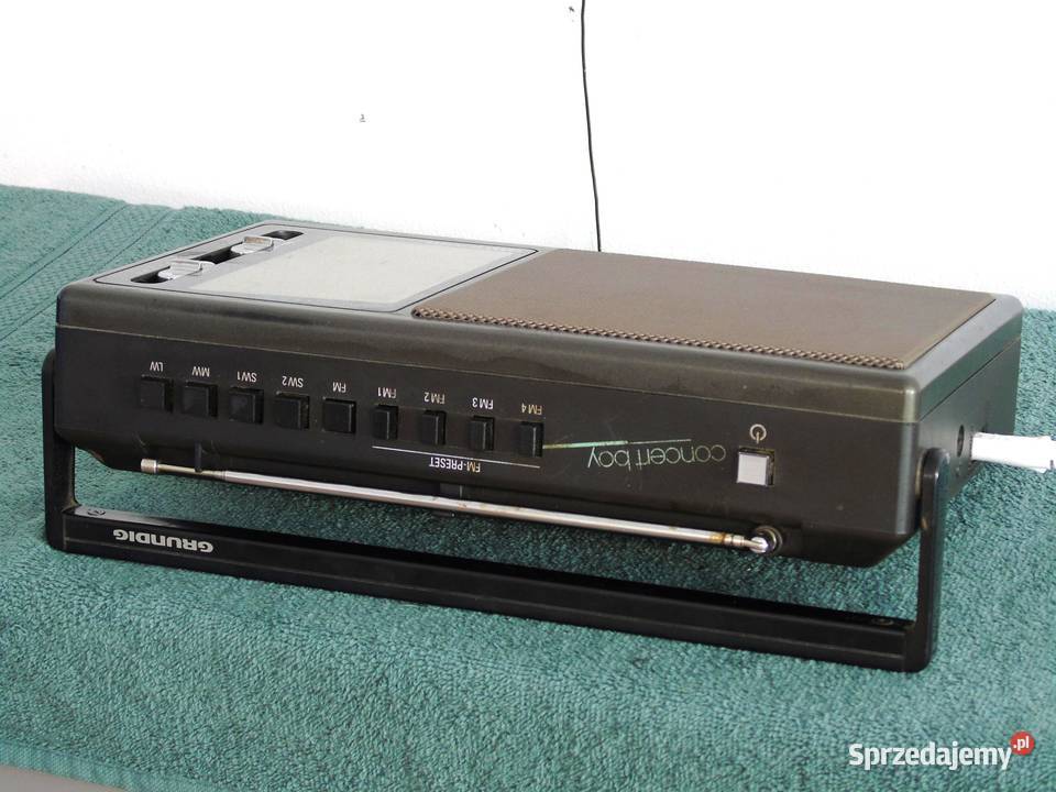 Radio Grundig Concert Boy 225 sprawne DOSTAWA Radioodtwarzacze Jasło