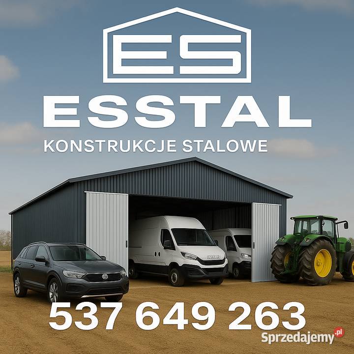 Zadaszenie bez BramWiataMagazyn RolniczyGaraż Racibórz