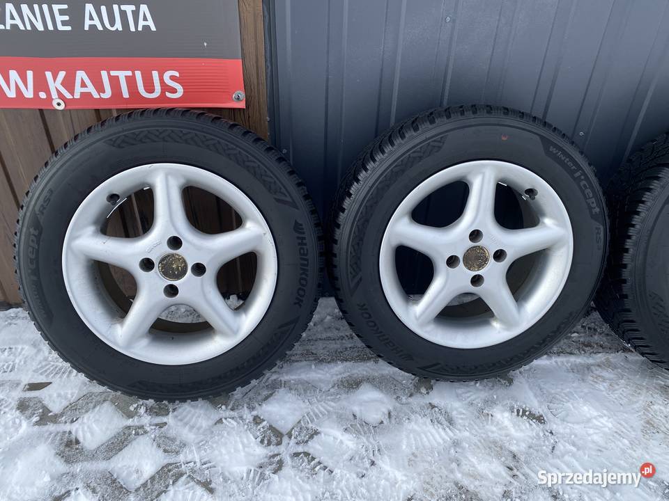 Koła aluminiowe BORBET 4x100 Opony Zima Hankook Zamość sprzedam