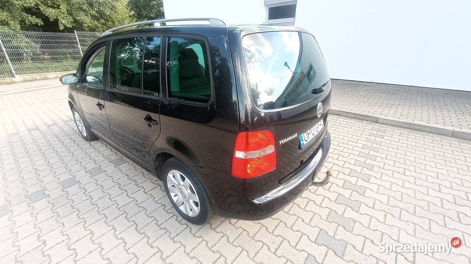 Śliczny VW Touran 5 osobowy zamiana nieuszkodzony Touran Paczków