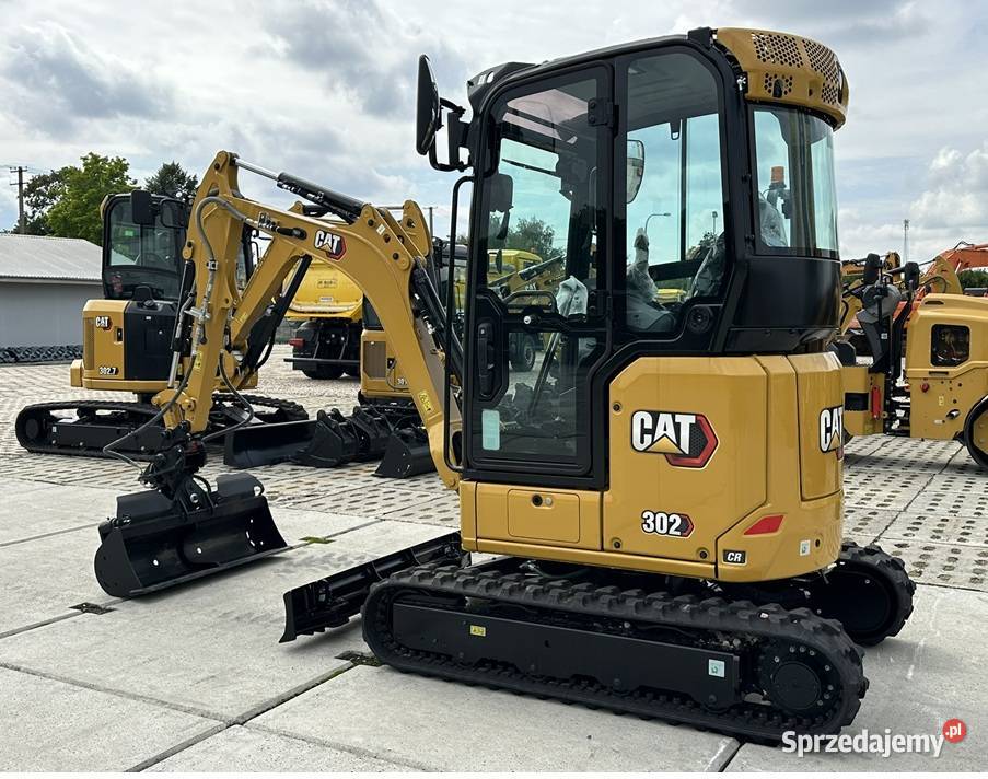 FABRYCZNIE NOWA MINIKOPARKA CATERPILLAR 302 CR Rok produkcji 2025 Tuliszków