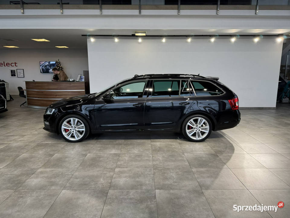 koda Octavia Combi VRS 20TDI 184 DSG 2014 r Myślenice