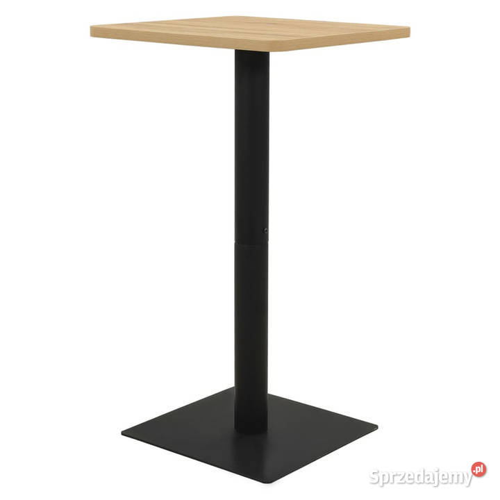 Stolik bistro kolor dębowy 60x60x107 WM321926 Warszawa