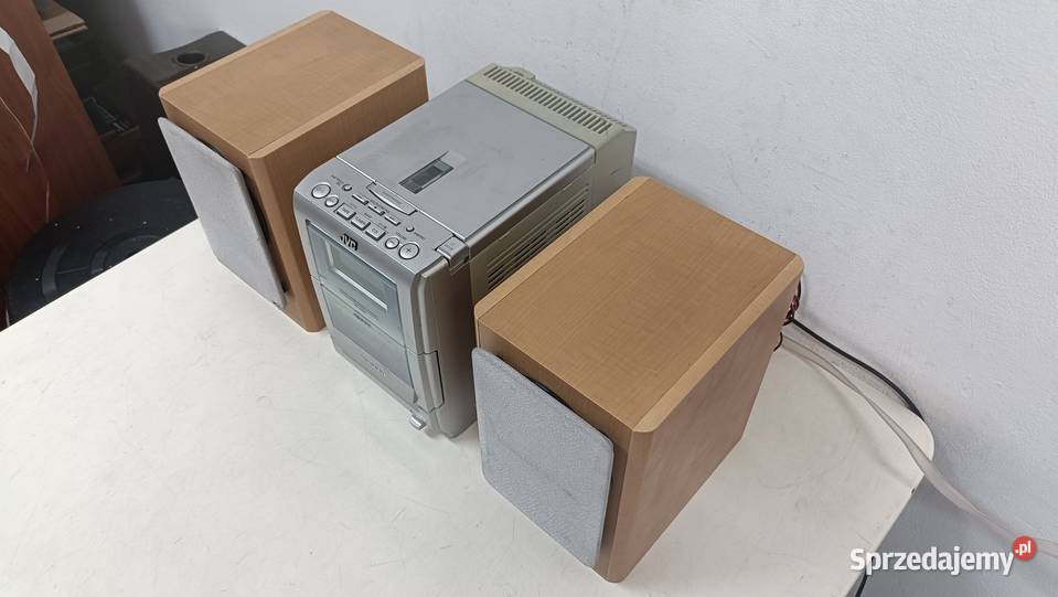 JVC CAUXH33 Wieżyczka stereo bez pilota kolumny Poznań