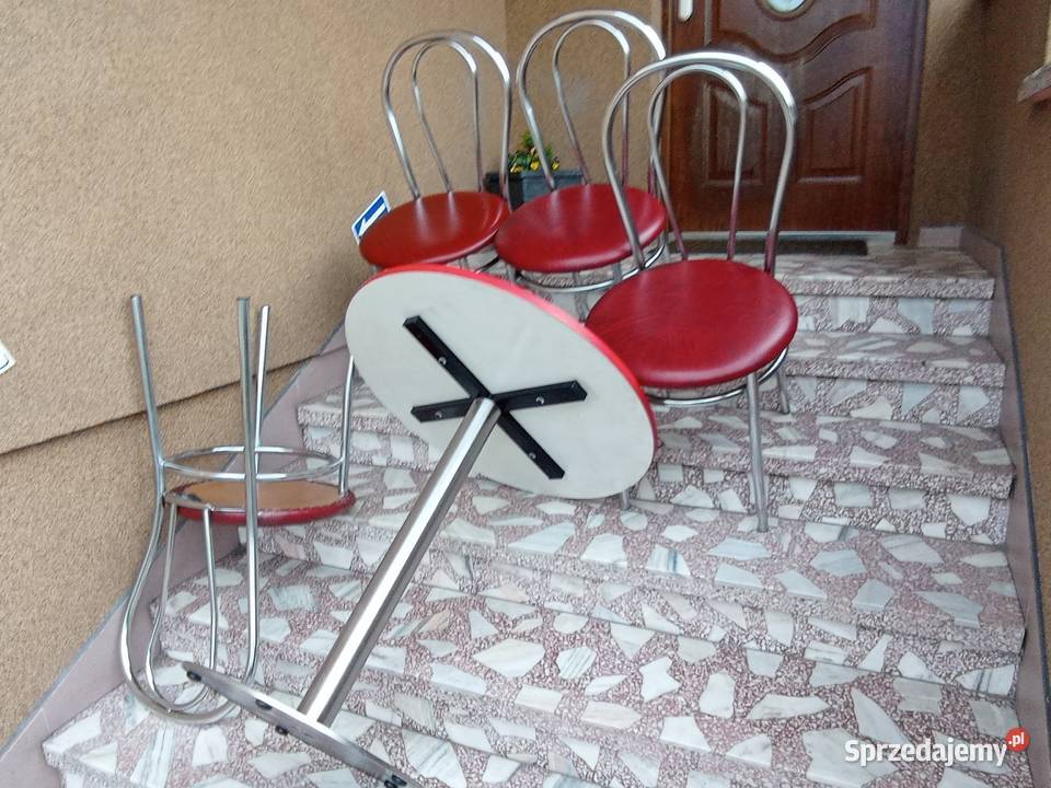 Komplet do Kuchni i inne Pomieszczenia Stolik 4 Golasowice