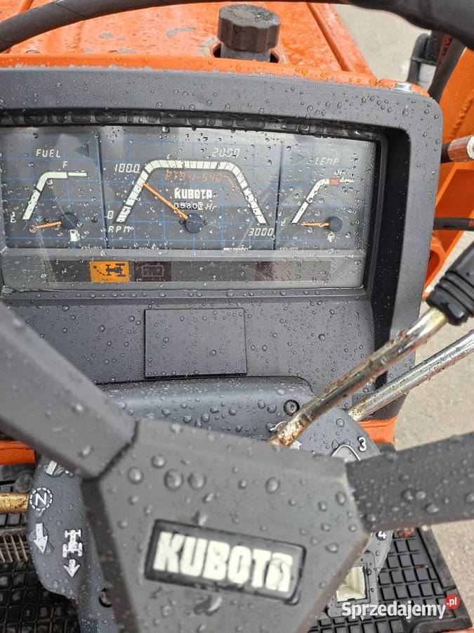 GLOBAL mini traktorek Kubota L1185D z ładowaczem Milicz
