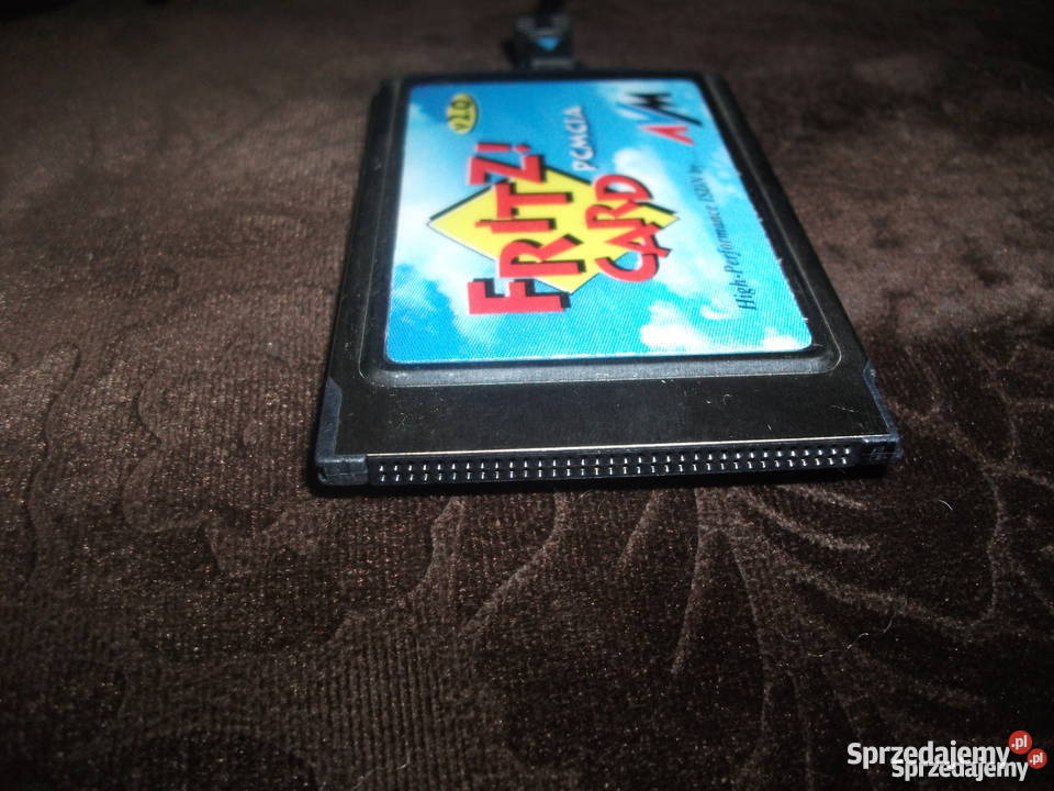 Modem AVM Fritz ISDN Card PCMCIA v20 Box kujawsko-pomorskie Włocławek sprzedam