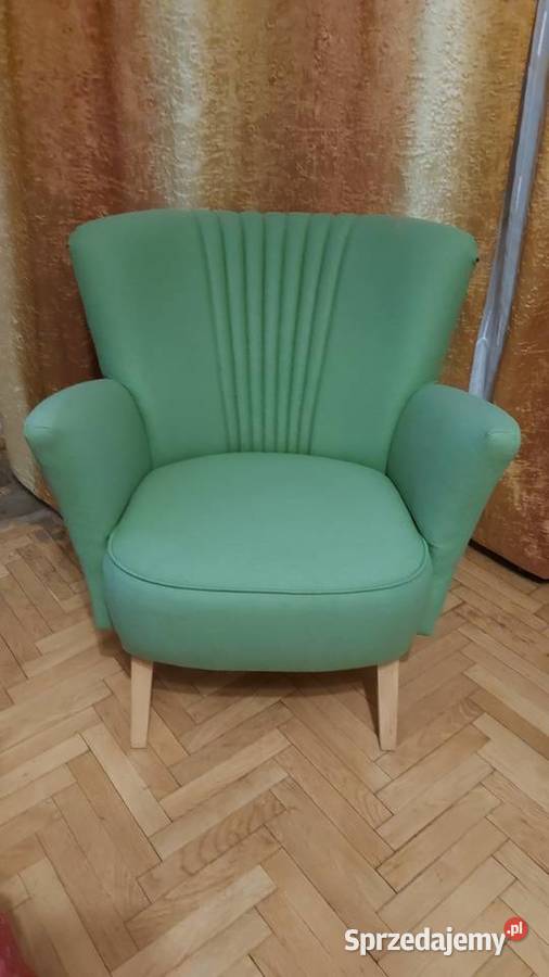 Fotel COCO Aris Concept zielony lata 60 STAN Warszawa