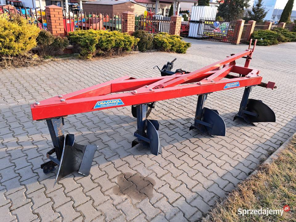 Pług zagonowy zawieszany 4x40 demarol Zielonki Proszowice