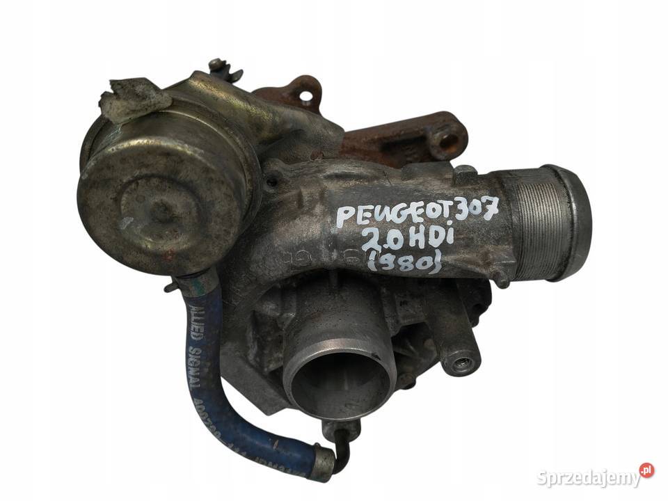 TURBOSPRĘŻARKA Peugeot 307 20 HDI Garrett osobowe lubelskie Chełm