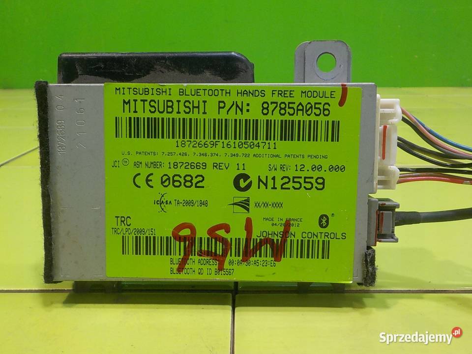 MITSUBISHI ASX I 18 B 12r 5D modul sterownik Suków