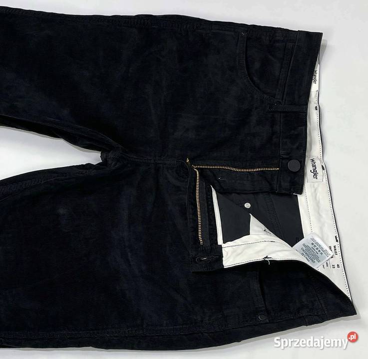 Spodnie męskie sztruks Wrangler Greensboro 803 Katowice sprzedam