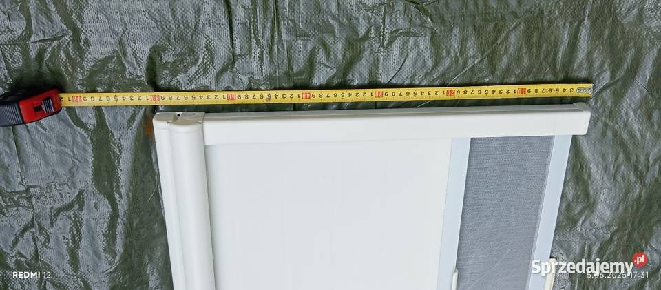 Roleta z moskitierą REMIS 56x60 przyczepa Rok produkcji 1999 Miłochów