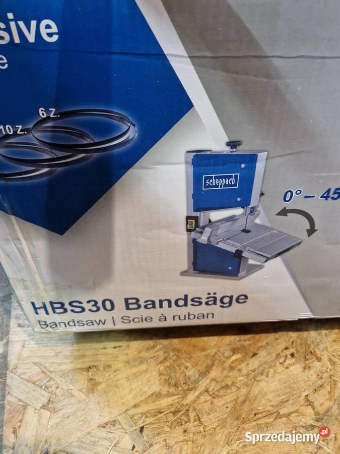 Piła taśmowa Scheppach HBS30 350 Wat Głogowa sprzedam