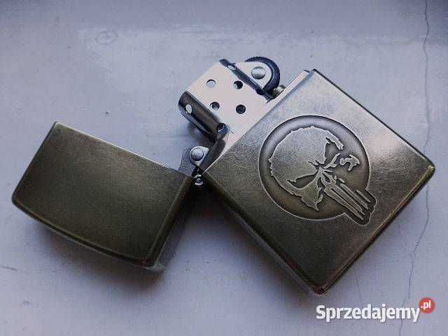 Zapalniczlka Mosiężna Zippo The Punisher Marvel Warszawa