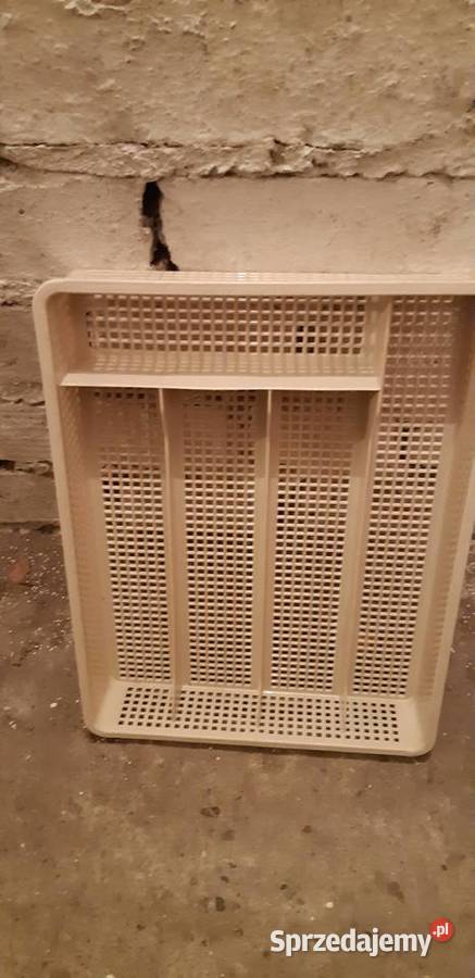 Wkład szuflady na noże łyżeczki widelce beżowy Koronowo sprzedam