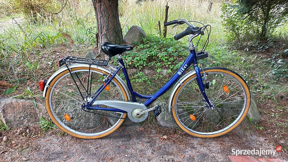 Rower Miejski Damski Bikes Damka 7 biegów Nexus Wołów