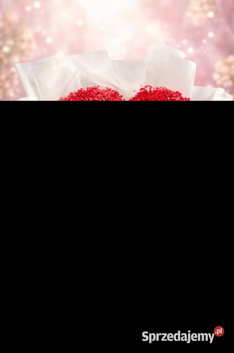 Serce z gipsówki wyjątkowa dekoracja prezent Kalisz