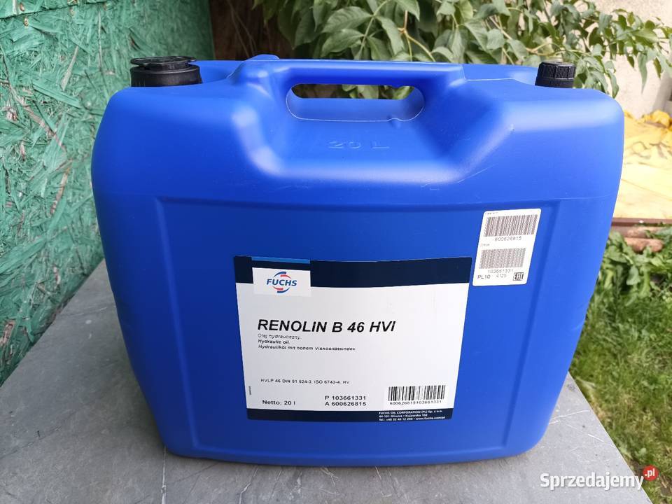 Fuchs RENOLIN B 46 HVI olej hydrauliczny Koszalin