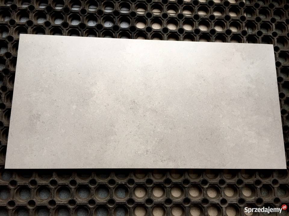 Szara PŁYTA BETONOWA 120x60 GRUBY gres półmatowy Łask sprzedam