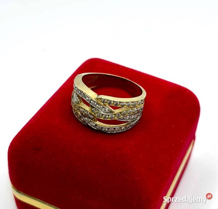 Nowy Złoty Pierścionek pr 333 420g R17 Elbląg
