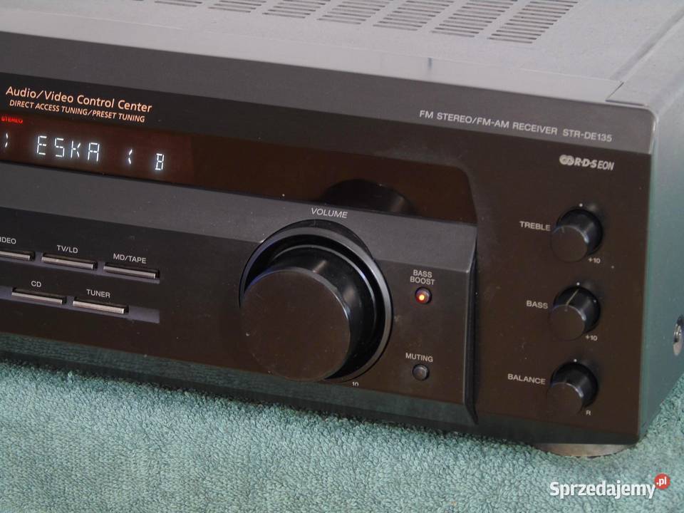 Wzmacniacz z radiem Sony STRDE135 RDS sprawny 2x podkarpackie Jasło sprzedam