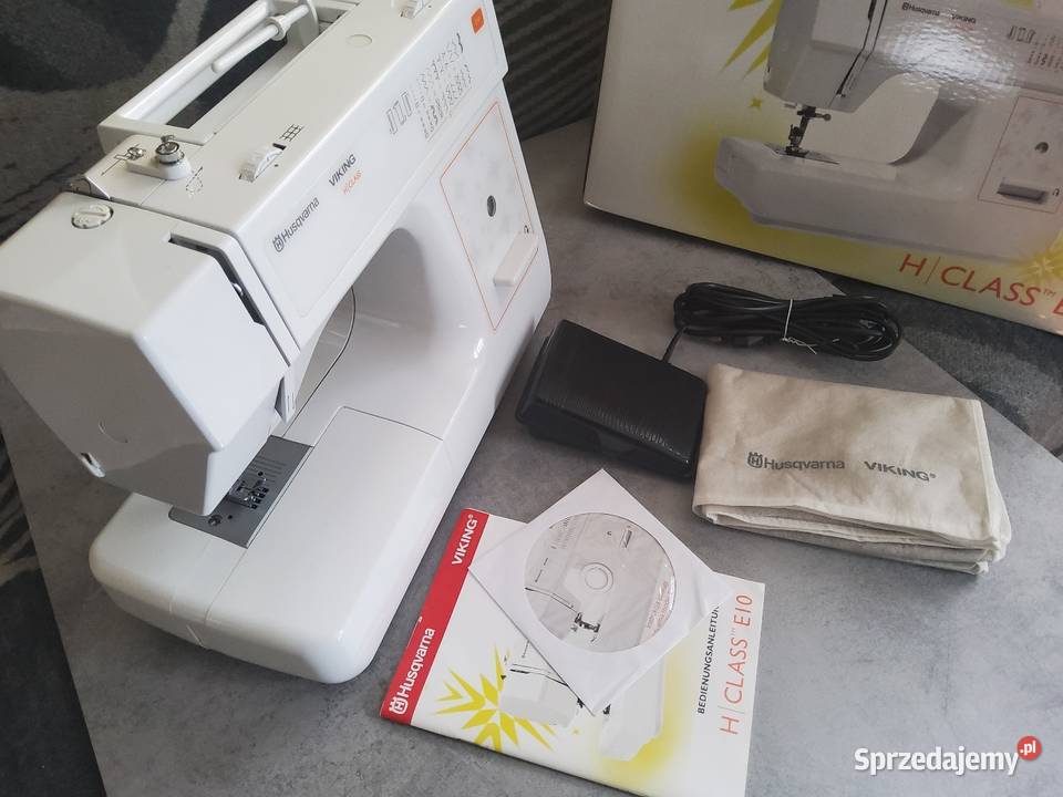 Maszyna do szycia Husqvarna E10 dolnośląskie Świdnica sprzedam
