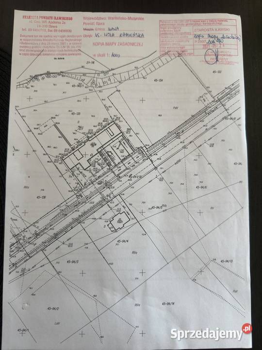 Działka 2855 ara Szalkowo Kwiry Sprzedaż Szałkowo