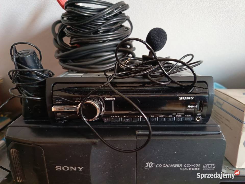 Radio Sony MEXBT 3800u ze zmieniarką CD Murowana Goślina