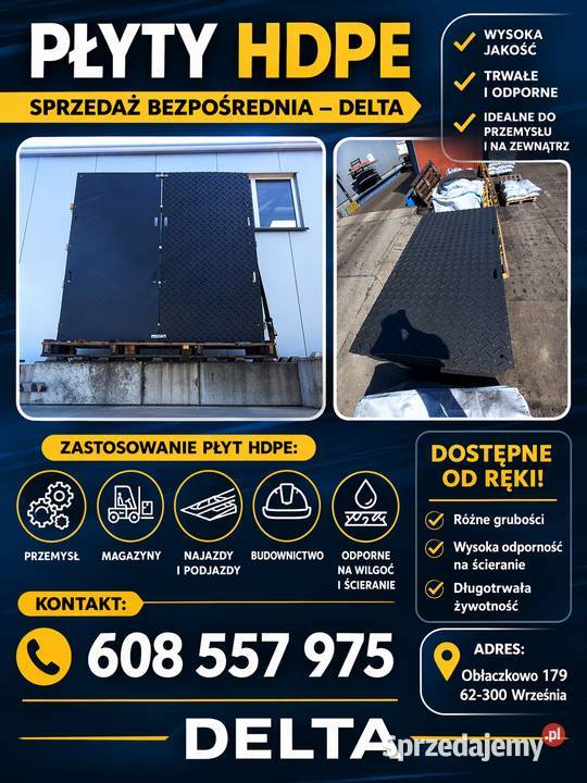 płyta drogowa plastikowa pcv droga tymczasowa sprzedam
