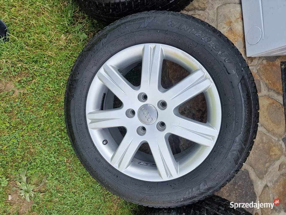 Felgi aluminiowe AUDI 18 z oponami zimowymi Hłomcza
