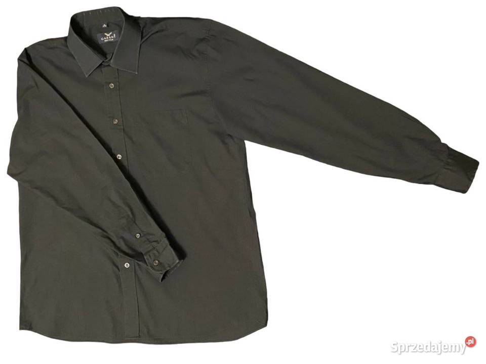 Czarna męska koszula Garant Rozmiar XL dolnośląskie Bolesławiec