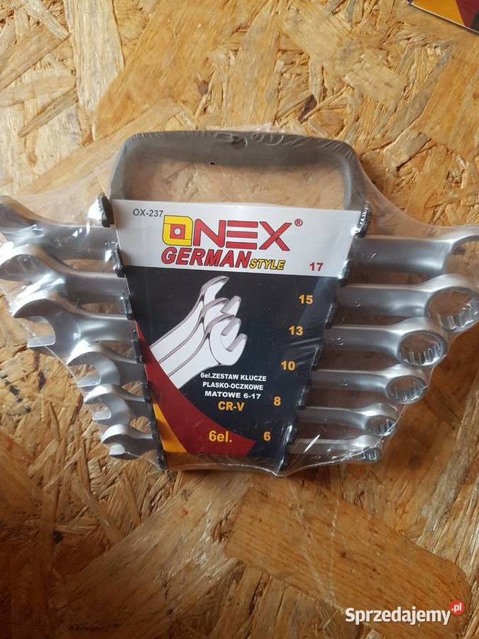 KLUCZ ZESTAW KLUCZY ONEX OX237 6 Głogowa