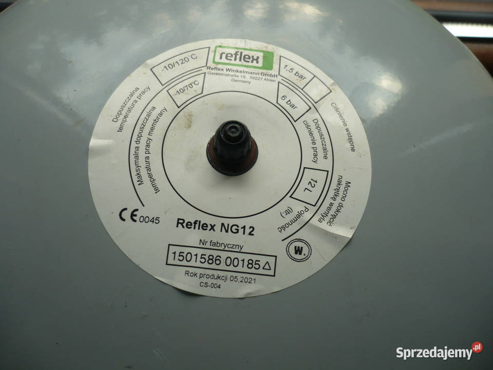 Reflex naczynie przeponowe 12l Kiełczów