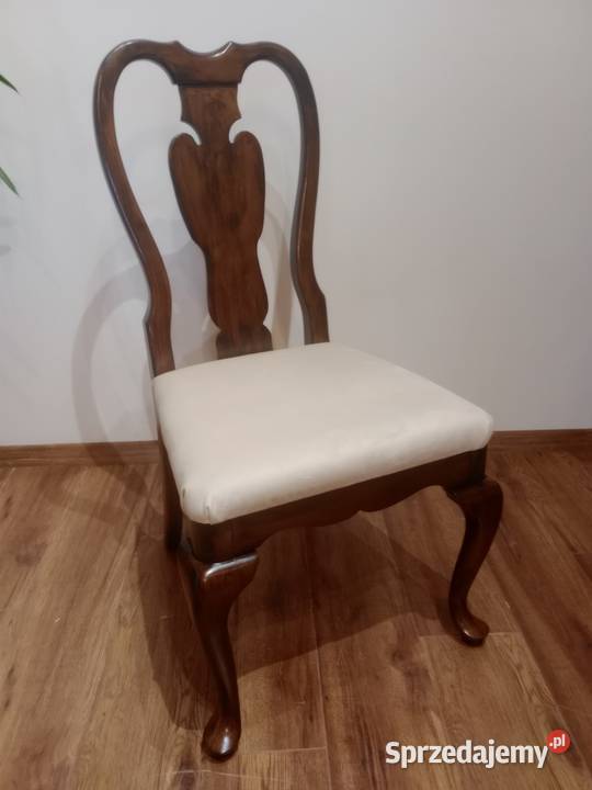 Stylowe 4 krzesła renowacji Okazja Krzesła wielkopolskie sprzedam