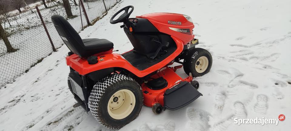 GR2110 4x4 DIESE Kosiarka Traktorek Duża KubotaL Będziemyśl