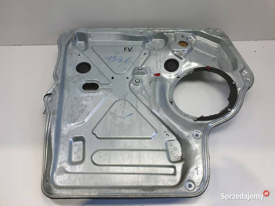 VW Transporter T5 PODNOŚNIK SZYBY prawy tył osobowe Mechanizmy opuszczania szyb Chełm