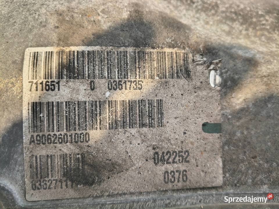 SKRZYNIA BIEGÓW Mercedes Sprinter W906 22 CDI Chełm sprzedam