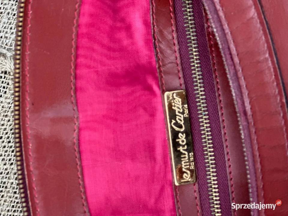 Torba Vintage Cartier Boston 40 stan idealny 100 Warszawa