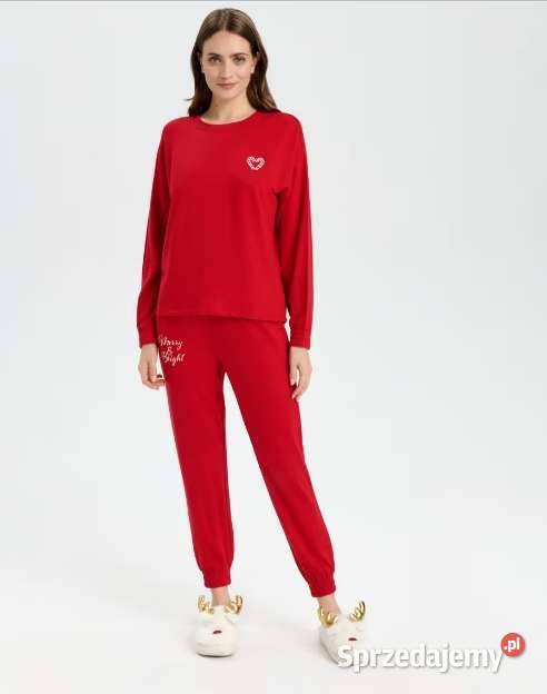 czerwona piżama xs 34 sinsay Toruń