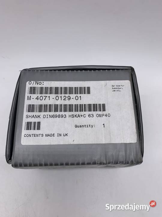 Shank DIN 69893 HSKAC 63 for OMP40 Warszawa