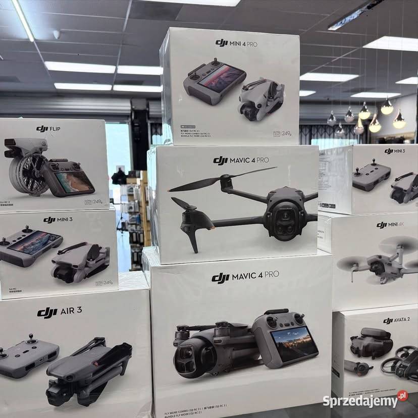 Drony DJI Mini 5 Pro DJI Mini 4 Pro DJI Air 3S Warszawa