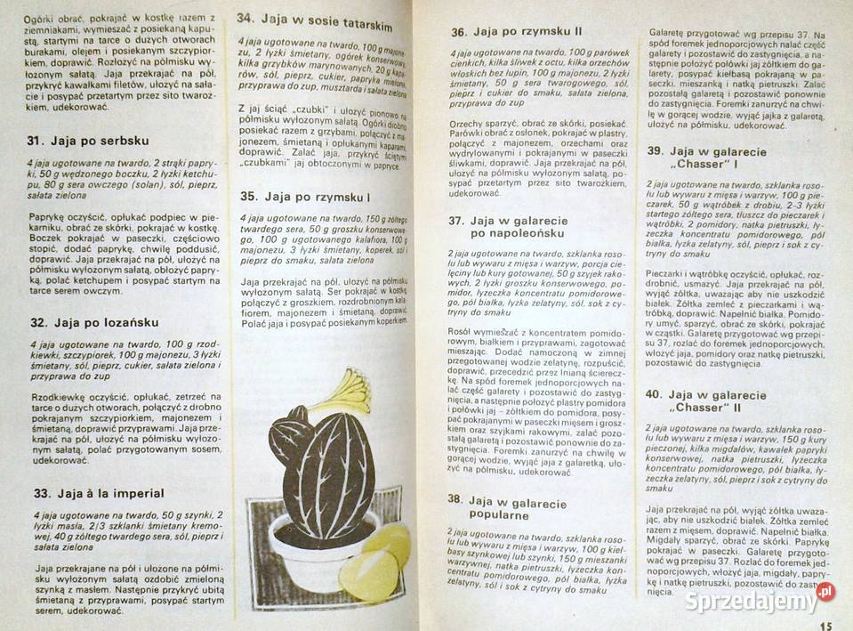 600 potraw z jaj Henryk Dębski sprzedam