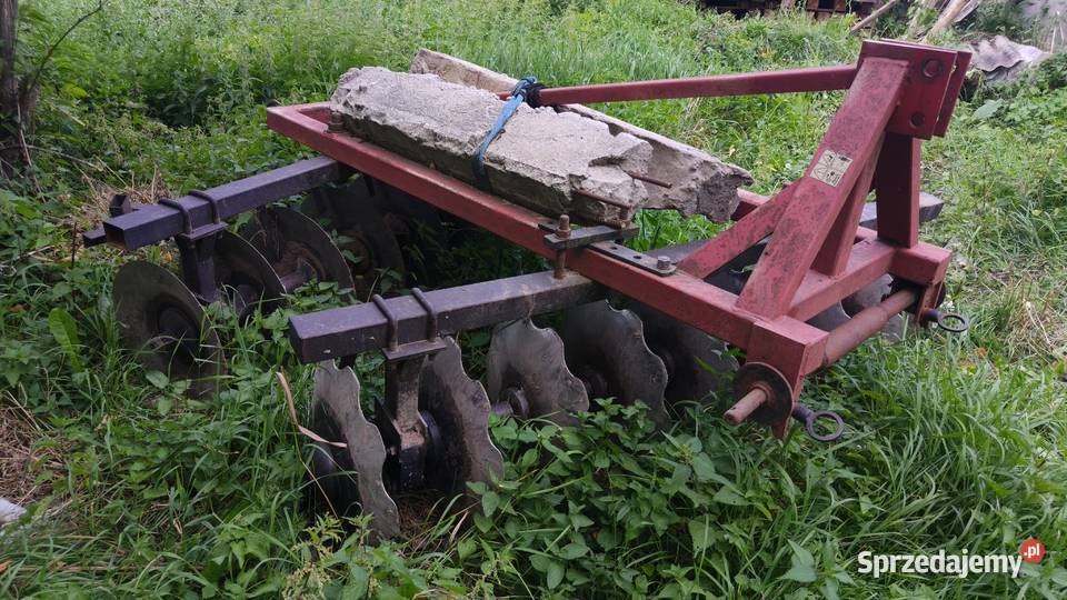 Brona talerzowa 2x9 talerzówka