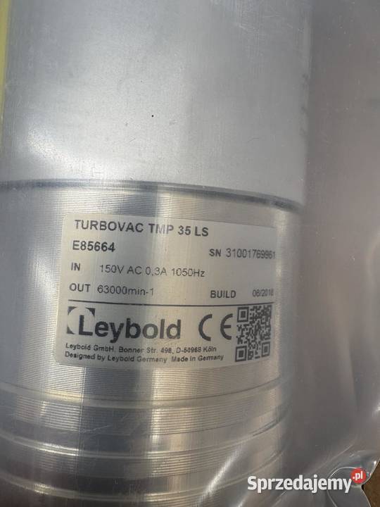 Leybold Turbovac TMP 35 LS E85664 Warszawa