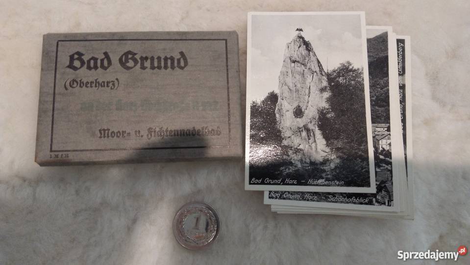 Bad Grund pocztówki mini Niemcy lata dwudzieste Sieradz