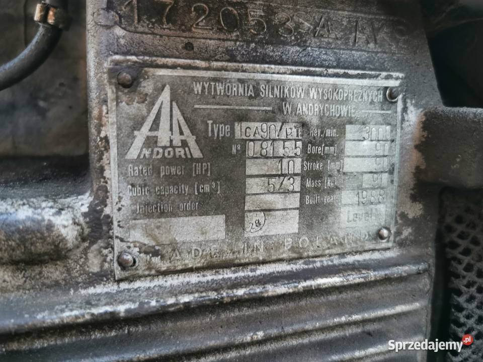 Ciągnik traktor sam 1CA90 PT Bogdanówka